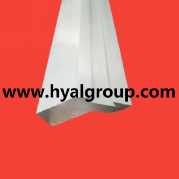 Aluminum Holder Profile on Drill Rig Epiroc